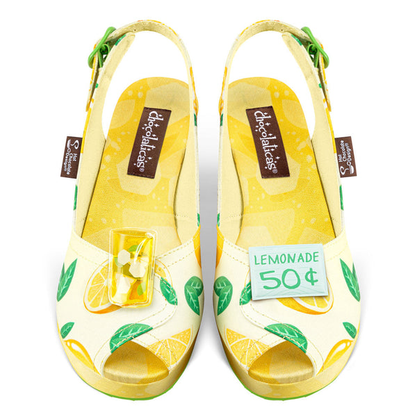 Chocolaticas® Lemonade Stand Women's Sandal - Glamourous Grace