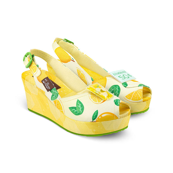 Chocolaticas® Lemonade Stand Women's Sandal - Glamourous Grace