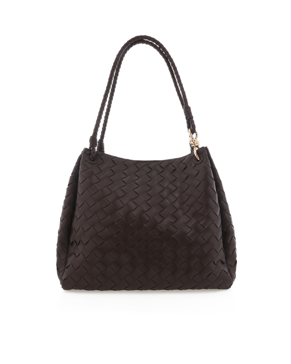 Leni Shoulder Bag Chocolate - Glamourous Grace