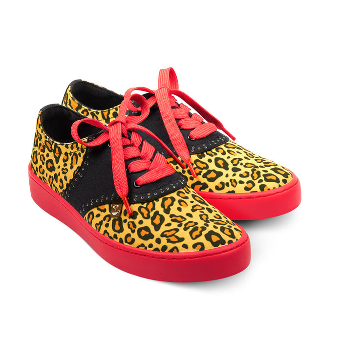 Leopard Women's Casual Sneakers - Glamourous Grace