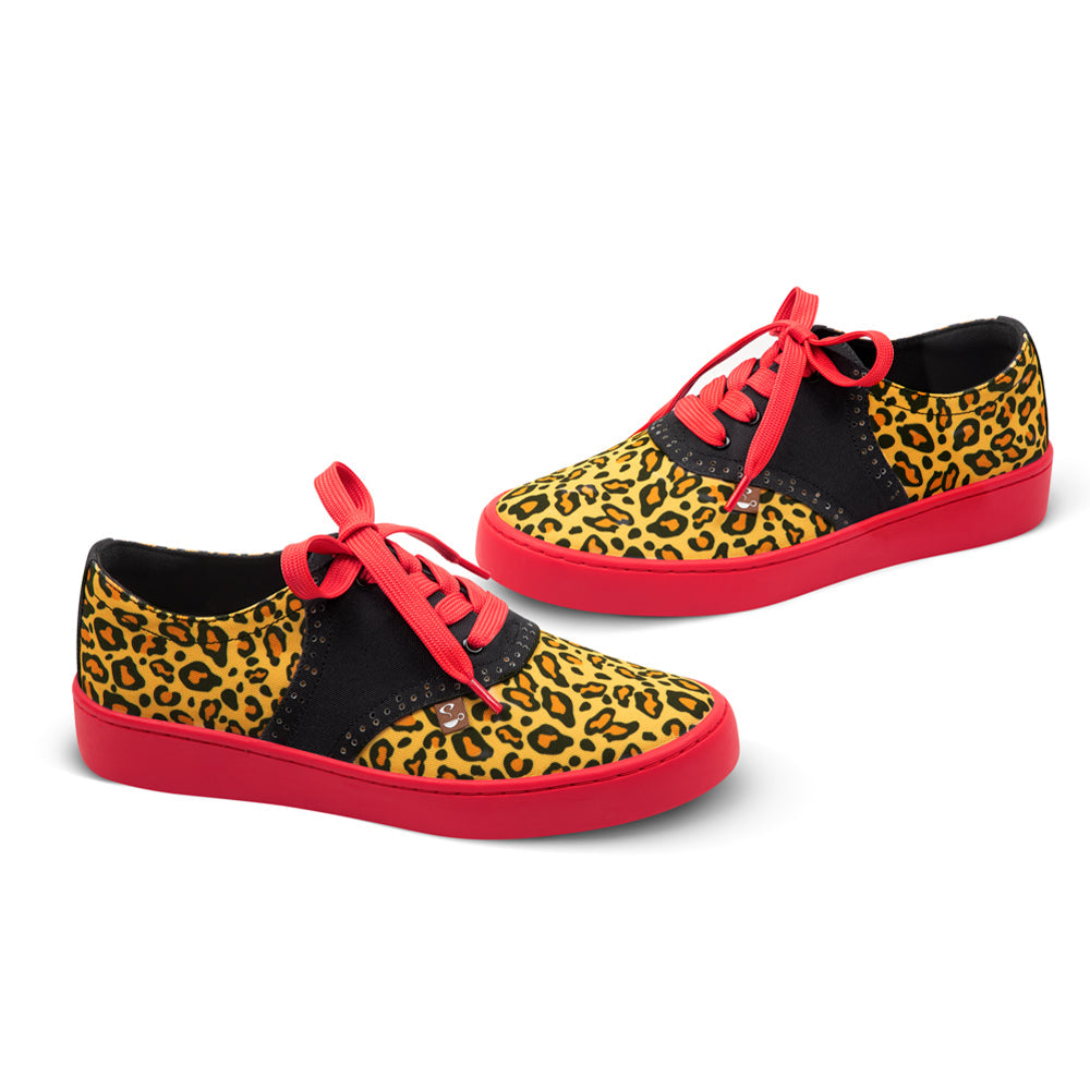 Leopard Women's Casual Sneakers - Glamourous Grace