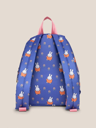Miffy Flower Fields Everyday Mini Backpack - Blue & Orange