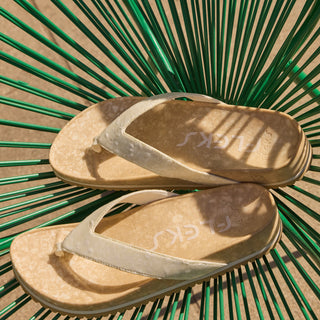 West Beach Flip Flop - Oatmeal