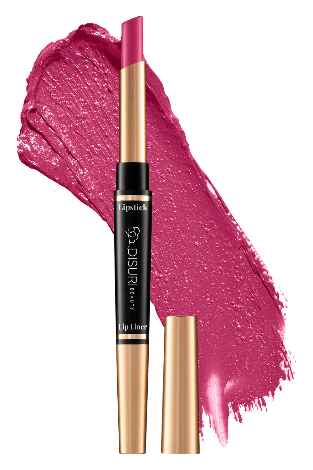 DISURI Beauty 2-in-1 Liquid Lipstick & Lip Liner Kit - Pink Minaj (#4)