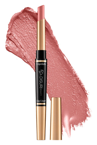 DISURI Beauty 2-in-1 Liquid Lipstick & Lip Liner Kit - Sweet Honey (#16)