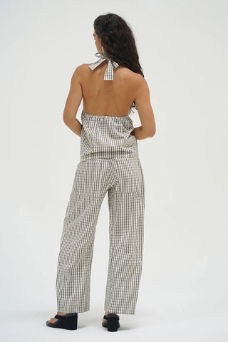 Cora Plaid Halter Top - Glamourous Grace