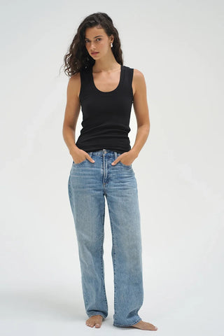 Double Layer Ribbed Scoop Tank