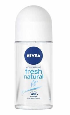 Nivea Fresh Natural Roll-On Deodorant for Women - Long-Lasting Odor Protection, Moisturizing, and Fresh Fragrance (1.69 fl oz) - Glamourous Grace