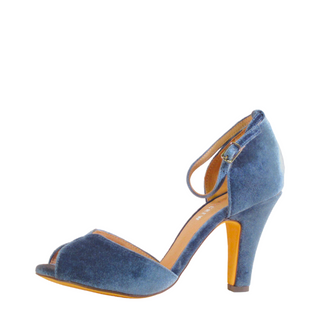 Lola Velvet Heels - Glamourous Grace