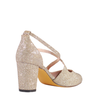 Oren Glitter Mary Jane Heels - Glamourous Grace