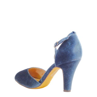 Lola Velvet Heels - Glamourous Grace