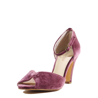 Lola Velvet Heels - Glamourous Grace