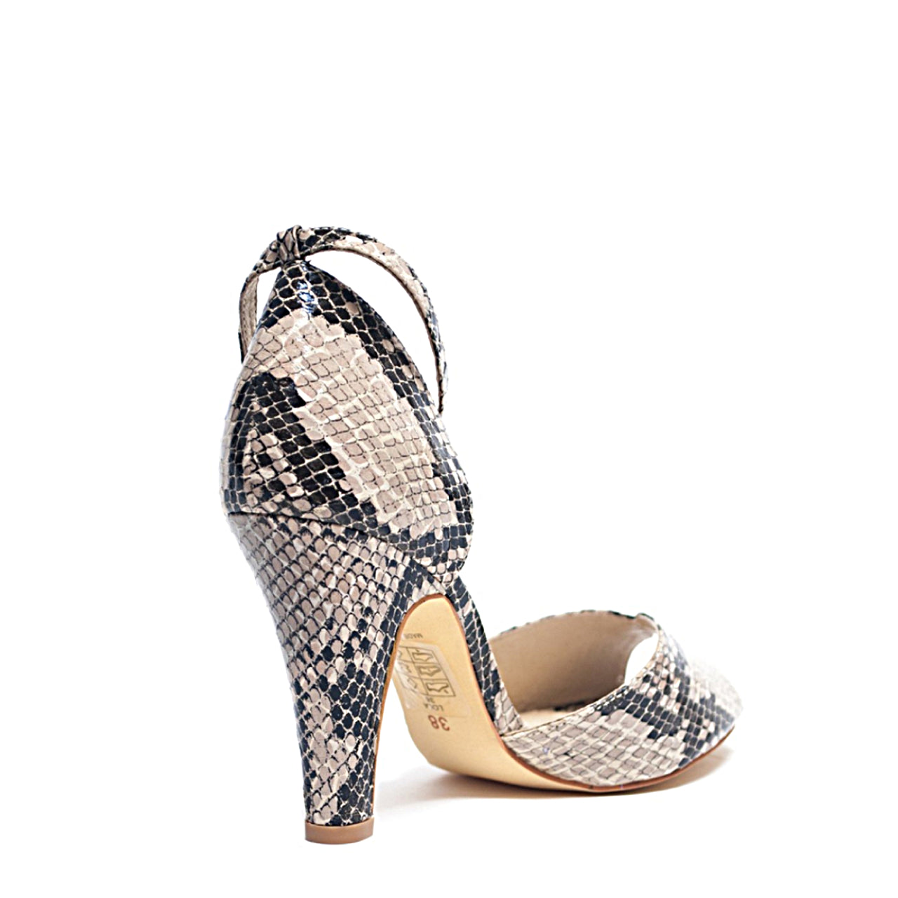Lola Snake Heels - Glamourous Grace