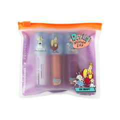 Rocko's Modern Life | Oh Snap! 3 PC Shimmer Lip Oil with Cosmetic Bag