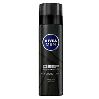 Nivea Men Deep Dimension Shaving Gel 200ml - Gentle Shaving for Sensitive Skin - Glamourous Grace
