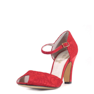 Lulu Lace Heels - Glamourous Grace
