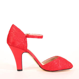 Lulu Lace Heels - Glamourous Grace