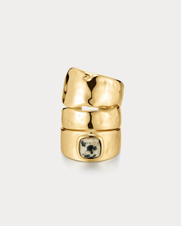 The Palma Ring Set - Glamourous Grace