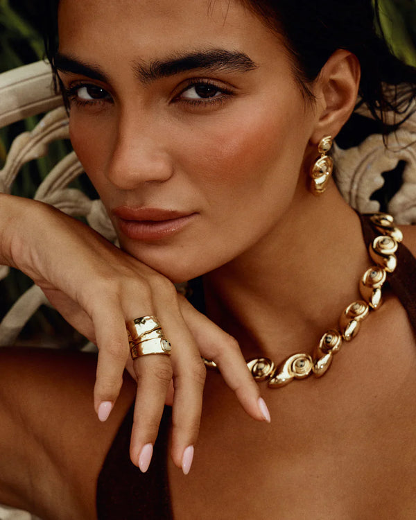 The Palma Ring Set - Glamourous Grace