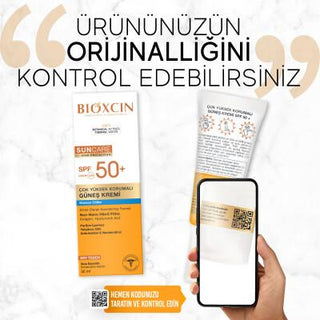Bioxcin Very High Protection Sun Cream SPF50+ - Non-Greasy, Water-Resistant Sunscreen for Sensitive Skin - Glamourous Grace
