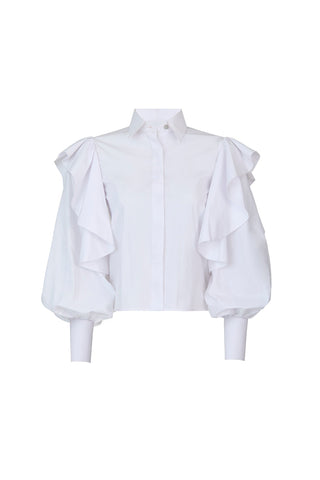 LA SABANA SHIRT IN WHITE - Glamourous Grace