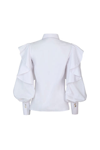 LA SABANA SHIRT IN WHITE - Glamourous Grace