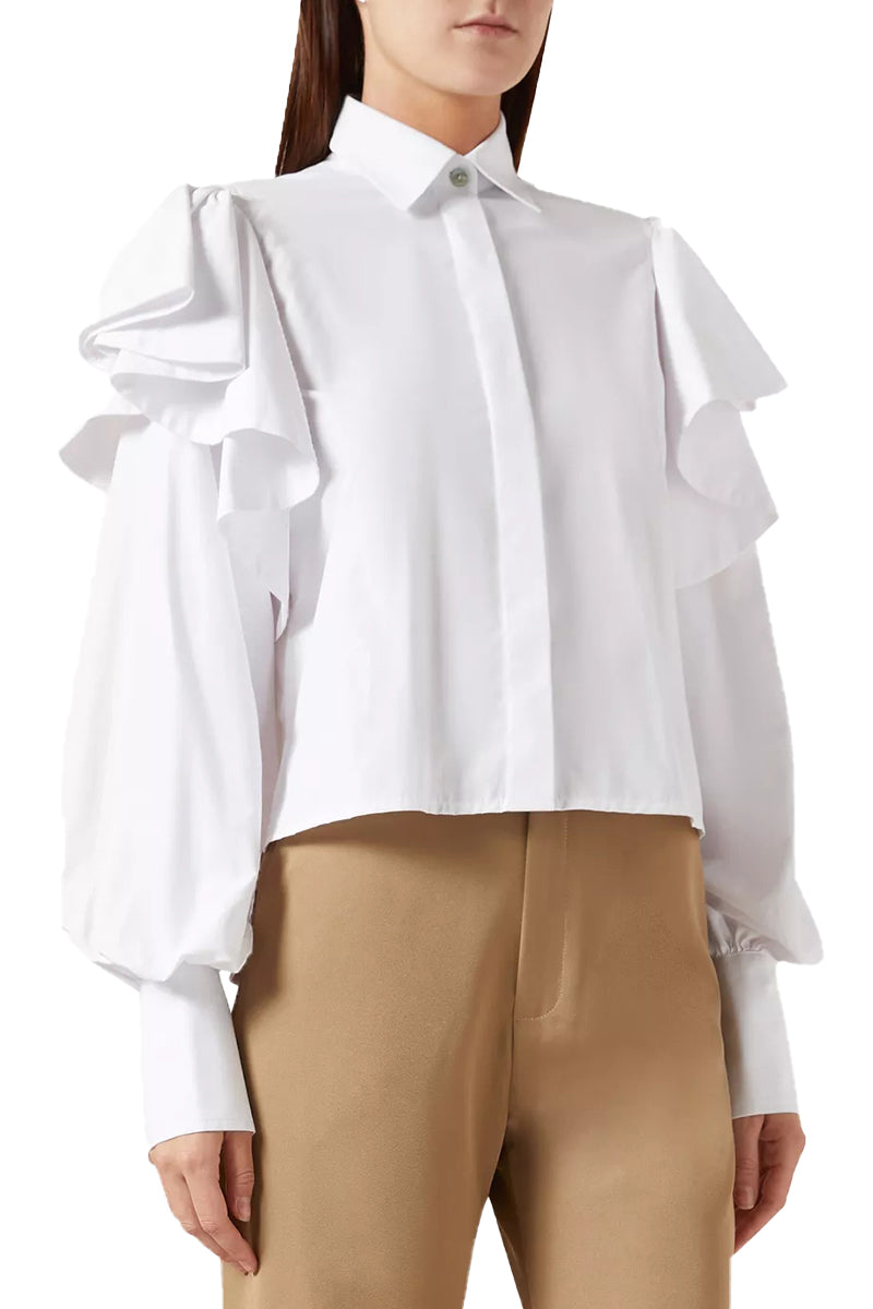 LA SABANA SHIRT IN WHITE - Glamourous Grace