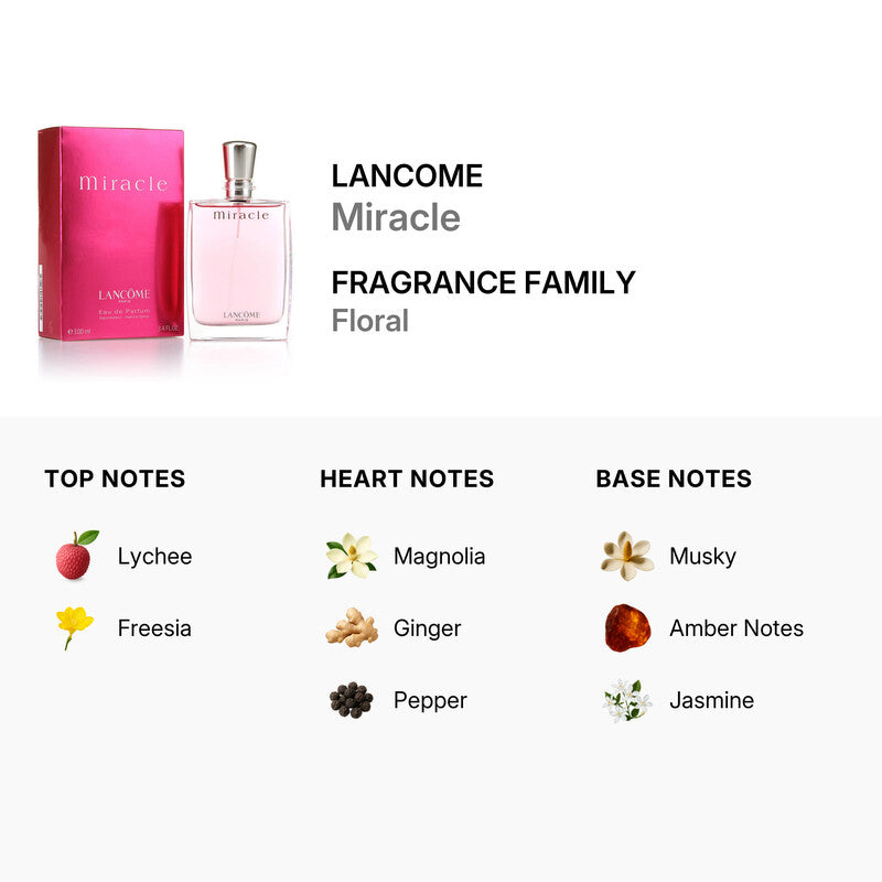 Lancôme Miracle Eau de Parfum 3.4 oz