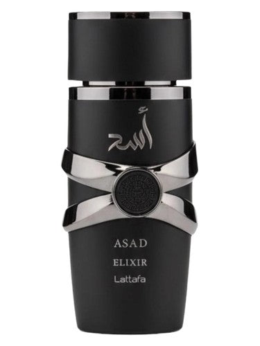 Lattafa Asad Elixir Eau de Parfum Spray for Men 3.4 oz