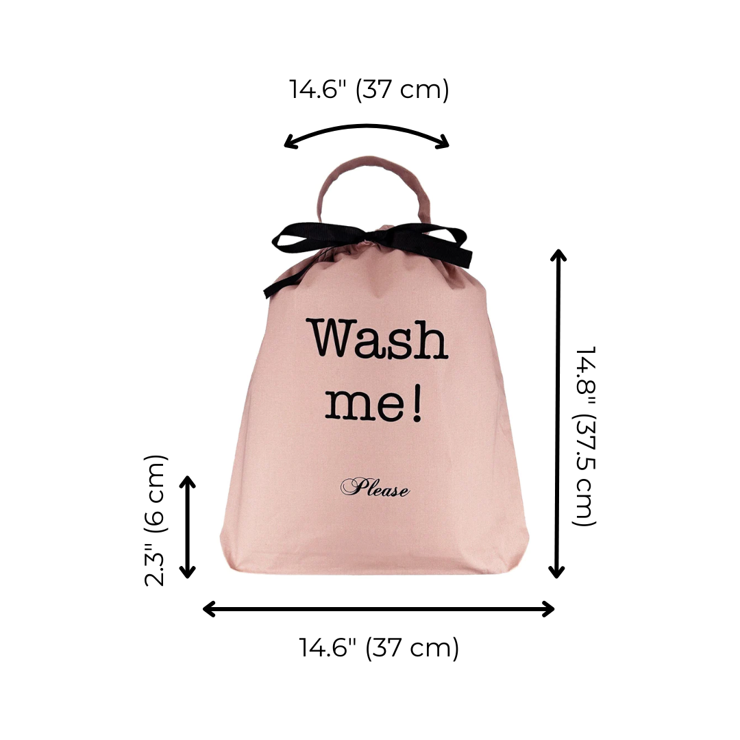 Wash Me, Laundry Bag – Pink/Blush - Glamourous Grace