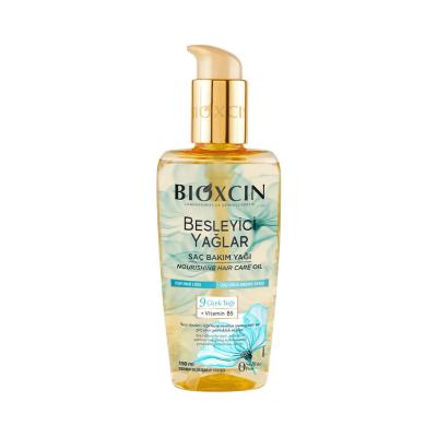 Bioxcin 9 Flower Hair Oil: Nourishing Floral Hair Care for Dry & Damaged Hair - Shine, Repair, Leave-In Conditioner - Glamourous Grace