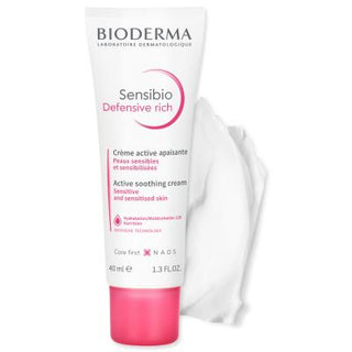 Bioderma Sensibio: Hypoallergenic Rich Cream for Dry, Sensitive Skin - Deeply Hydrating & Skin Barrier Protection - Glamourous Grace