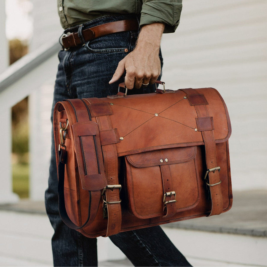The Griffin Crossbody Messenger - Glamourous Grace