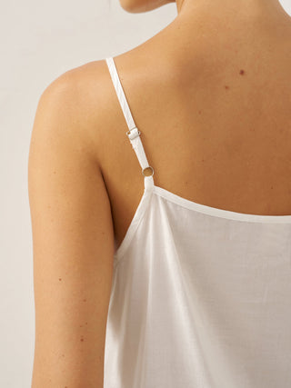 Linen V-Neck Cover-Up and Slip Dress Set CASS - Glamourous Grace