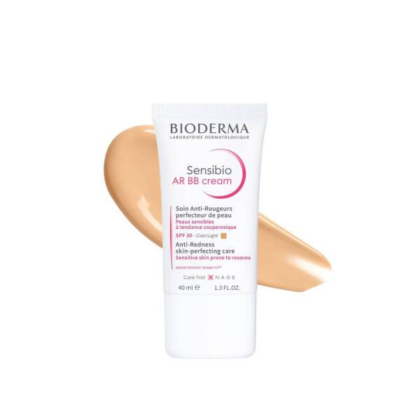 Bioderma Sensibio AR BB Cream SPF30 - Redness Relief for Sensitive Skin, Moisturizing BB Cream - Glamourous Grace