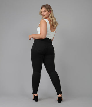 Anna-JBLK High Rise Leggings
