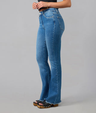 ALICE-MDL High Rise Flare Jeans