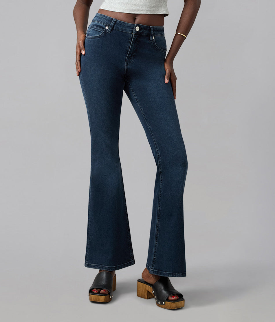 ALICE-SDB High Rise Flare Jeans
