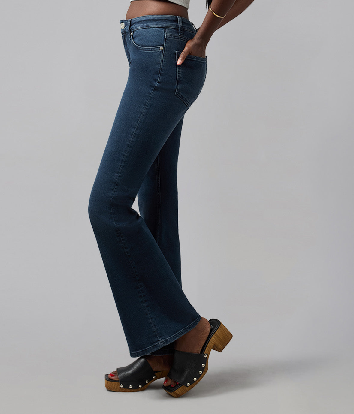 ALICE-SDB High Rise Flare Jeans