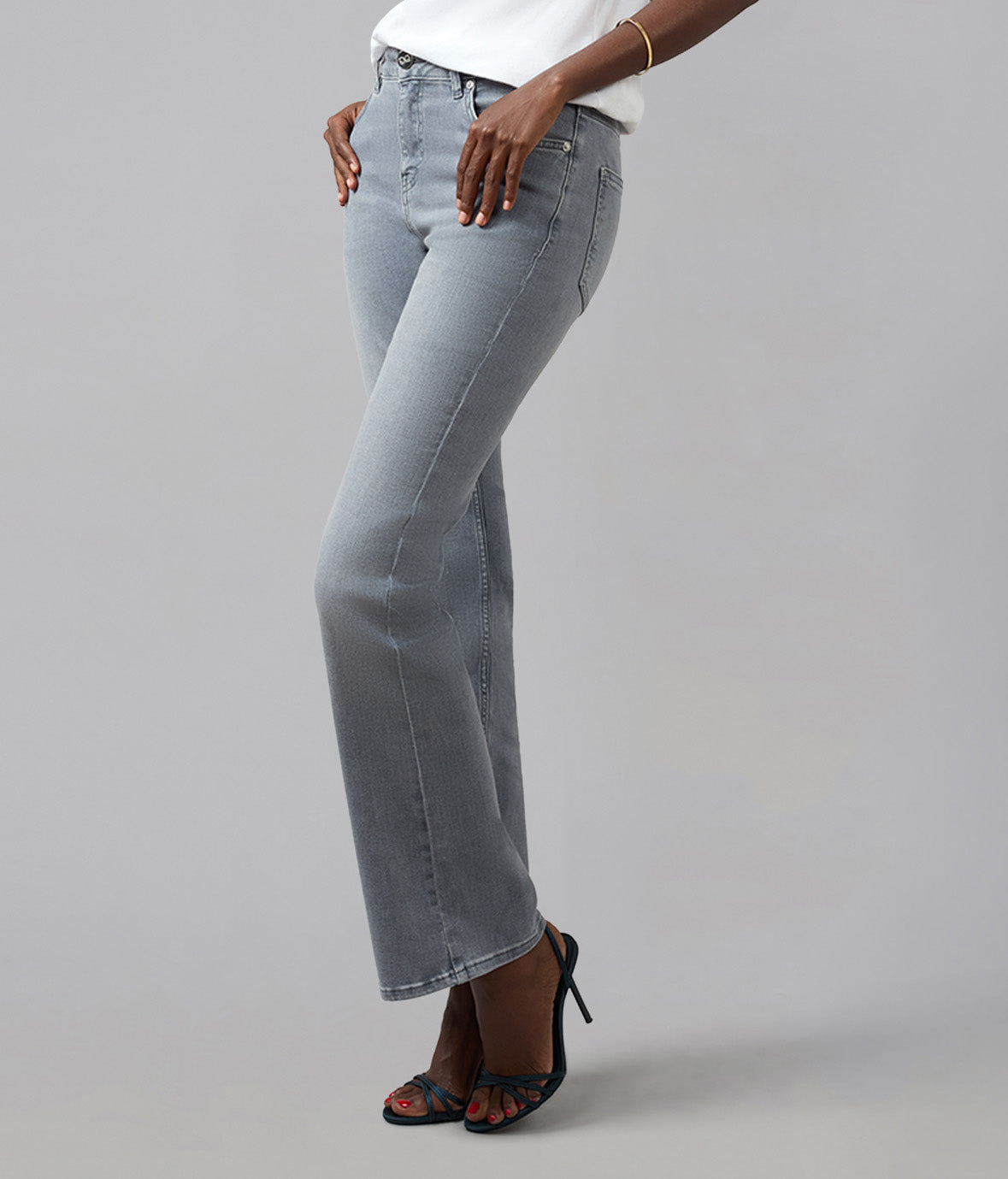 BILLIE-WI High Rise Bootcut Jeans