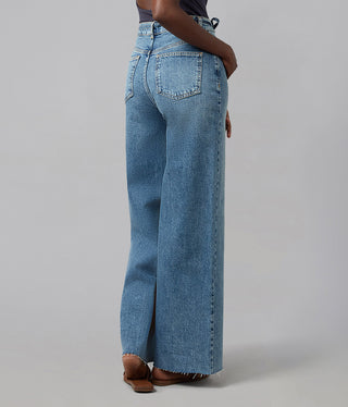 MILAN-DB Ultra High Rise Wide Leg Jeans
