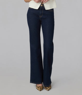 ALICE-DRB High Rise Flare Jeans
