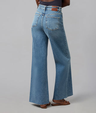 MILAN-DB Ultra High Rise Wide Leg Jeans