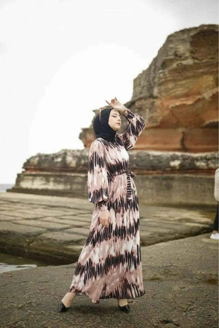 Louisiana Long Maxi Dress with Long Sleeves | Stylish Modest Dresses - Glamourous Grace