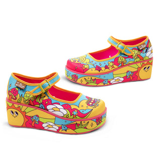 Love On The Road Women's Mary Jane Platforms