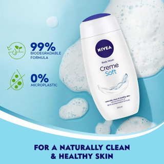 Nivea Body Wash- Creme Soft Naturally Clean - Glamourous Grace