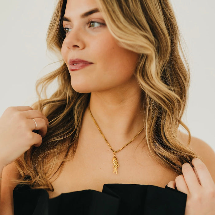 Lucky Fish Necklace - WATERPROOF - Glamourous Grace