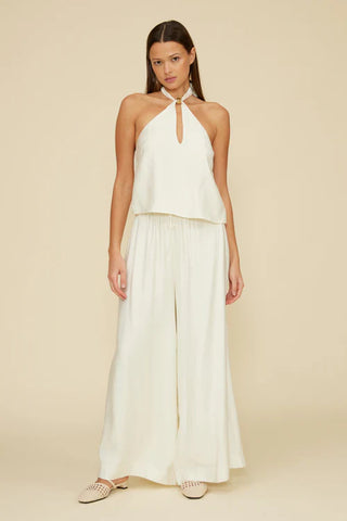Bea Flowy Pants | Ivory