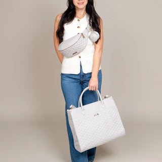 Crossbody Sling Bag | Stone Grey