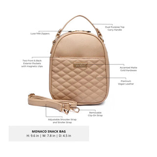 Classic Snack Bag | Latte Brown